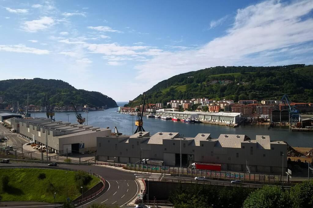Apto Con Vistas A Bahia De Pasajes, A 10 Min Del Centro De San Sebastian Lezo Exterior foto